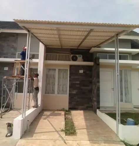 Kanopi Alderon RS Single Layer  jombang